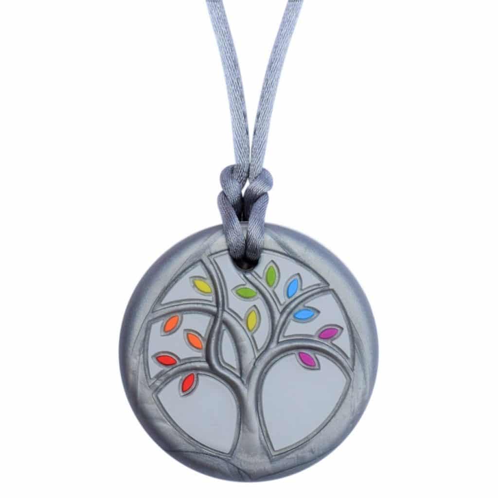 Munchables tree of life oral stim chewing necklace.