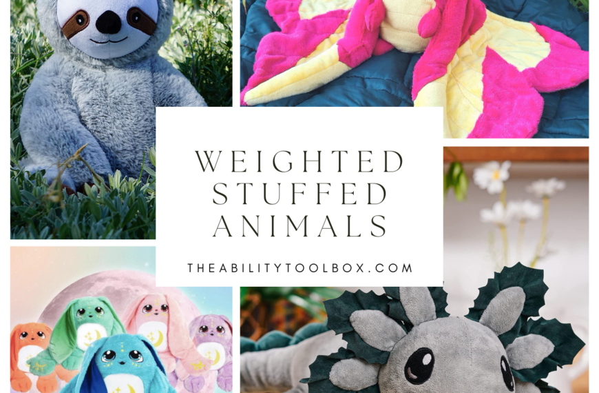 Cuddly Weighted Stuffed Animals for Kids and Adults to Hug