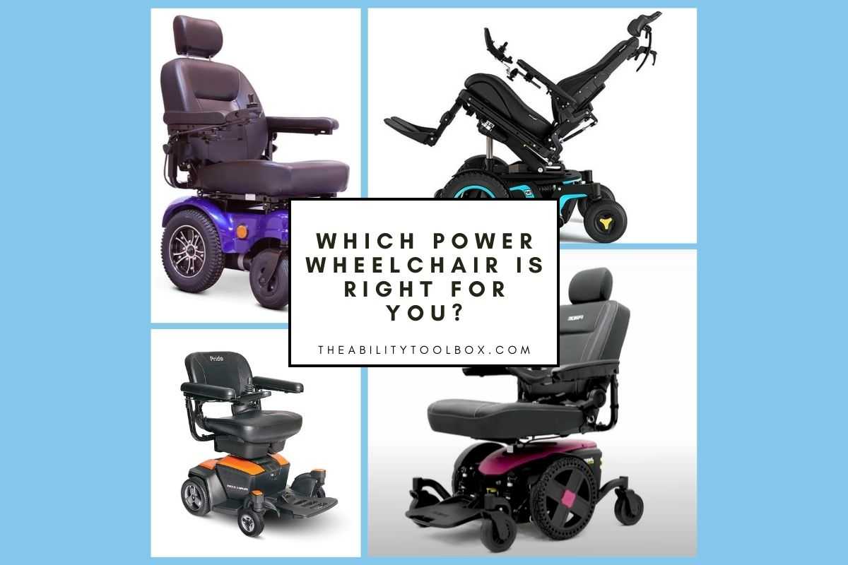 Power wheelchair types -- how to decide which electric wheelchair is right for you.