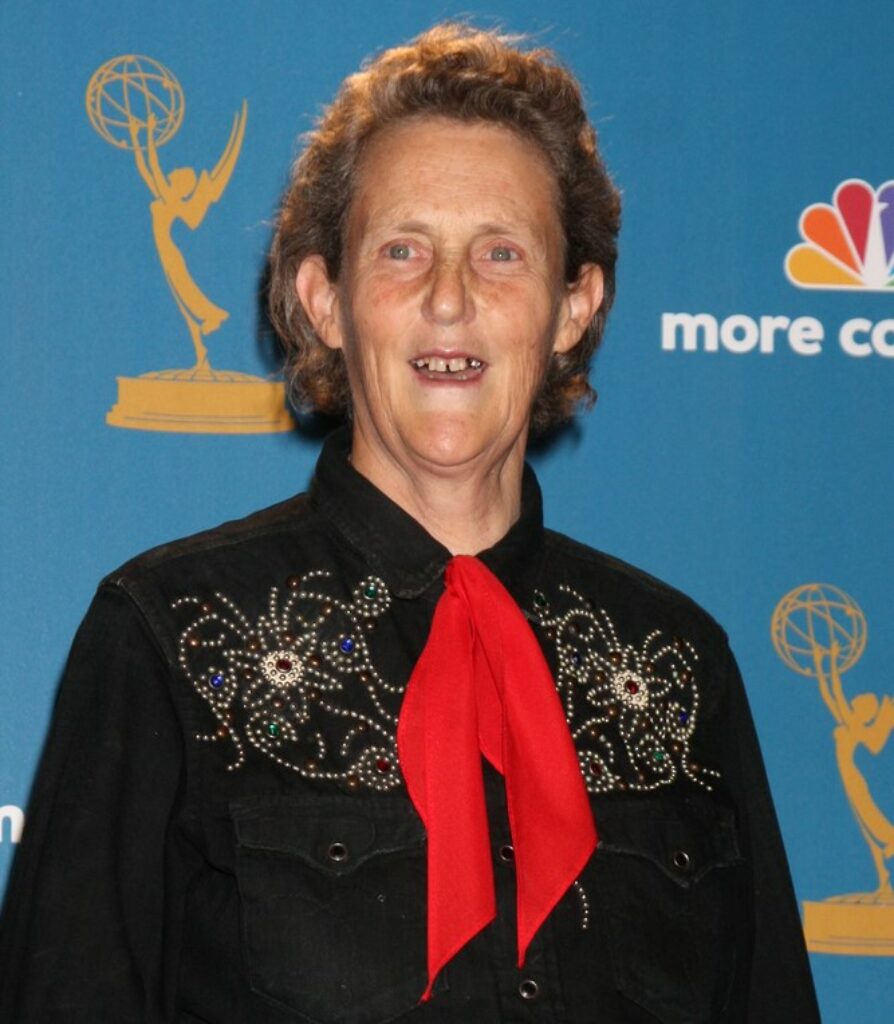 Temple Grandin, an autistic professor who turned her special interest into a successful career.